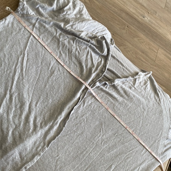 LOUNGE LOVER linen tunic cardigan sleep shirt robe nightdress pajamas S - Picture 5 of 6